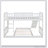 Twin Over Twin Bunk Bed With Slide And Ladder