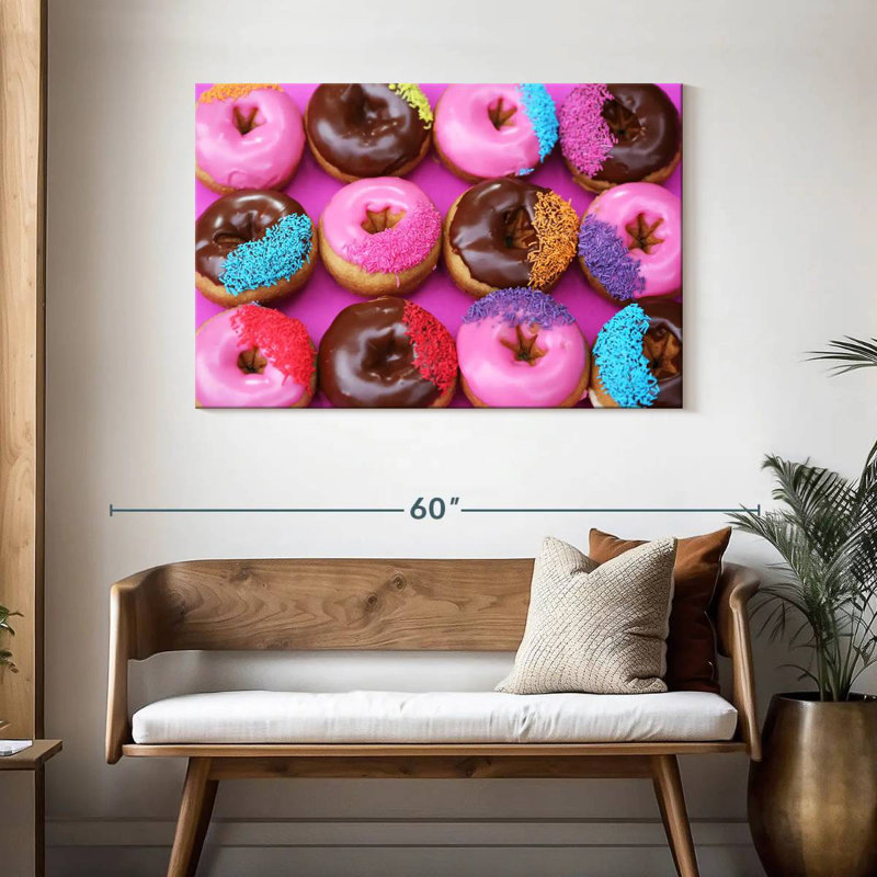 Yarlin Sprinkled Donuts, H 30 po x l 45 po