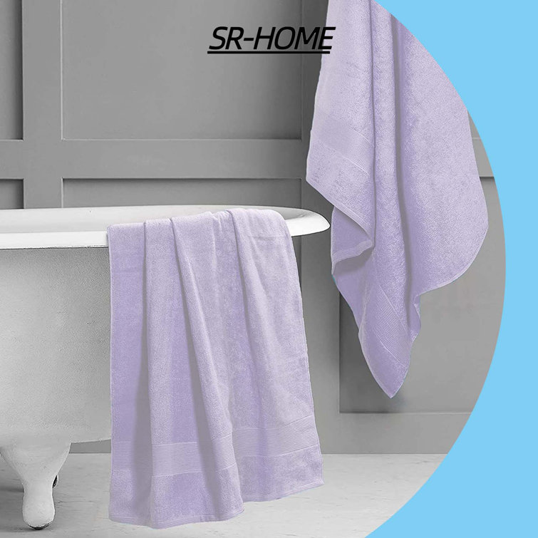 SR-HOME Cotton Blend Bath Towels