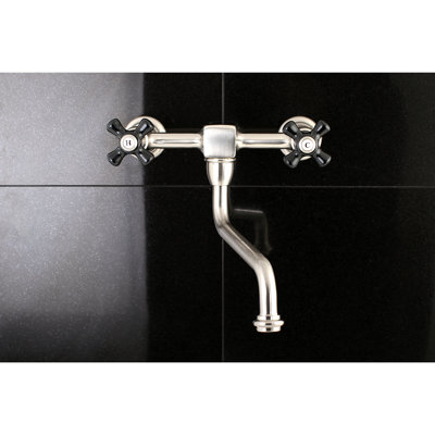 Kingston Brass Duchess Two-Handle 2-Hole Wall Mount Bathroom Faucet