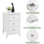 Andoro 40 cm W Bedside Table