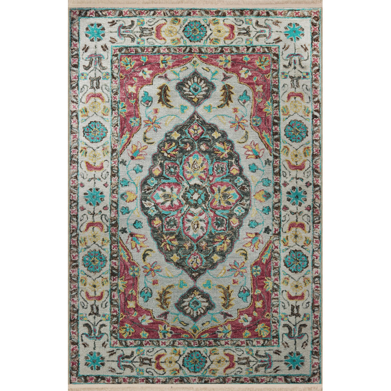 Tapis rectangulaire Darrett, Tapis de couloir 4 pi x 9 pi 11 po