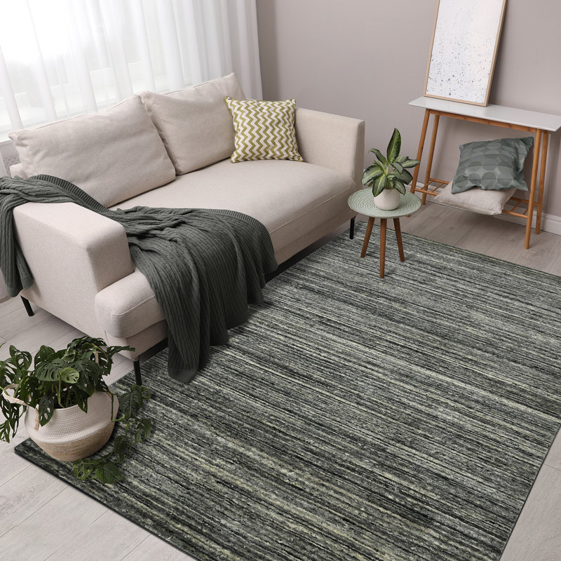Heaven Wool Striped Indoor Rug, Rectangle 12' x 15'