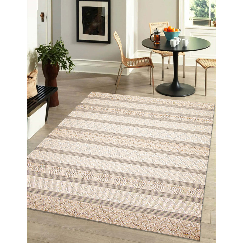Tapis crème Sienna 5 pi 3 po x 7 pi 3 po