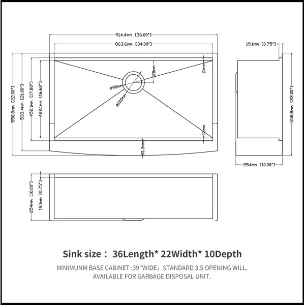 Product Dimensions