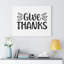 Give Thanks - Wrapped Canvas Print-1631781872
