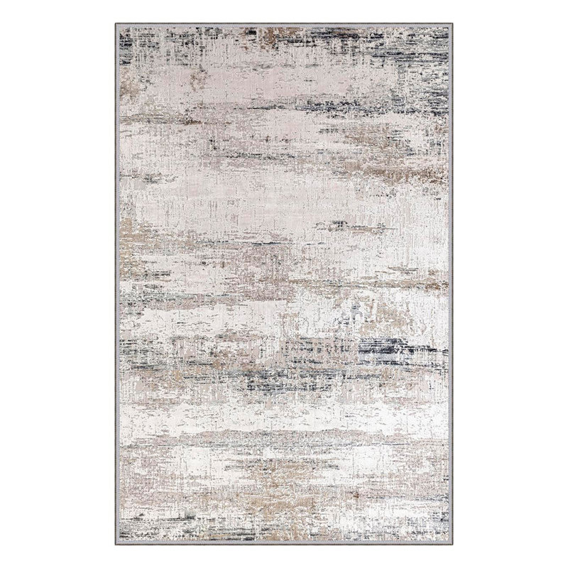 Toa Abstract Indoor Rug, Rectangle  5'3" x 7'6.6" 