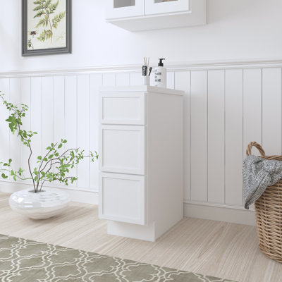 12'' Single Bathroom Vanity Base Only
