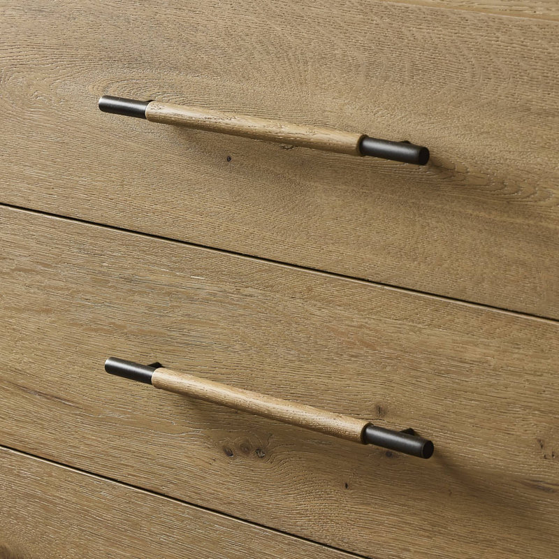 Eden 6 Drawer Dresser-Aged Smoked Oak