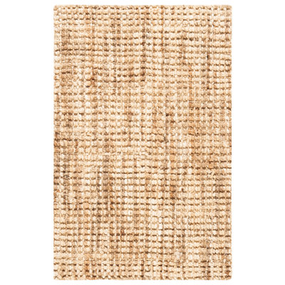 Bodenhamer Natural Fiber Hand Woven Jute Abstract Rug