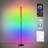 Smart RGB Floor Lamp With Bluetooth Control, 16 Million Colours, 3-Sided Lighting, Music Sync, Voice Assistant Compatible, Adjustable Brightness, Aluminum Base, Silicone Design