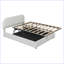 Lit plateforme tapissier Teddy avec système de rangement hydraulique-460943805-460943794