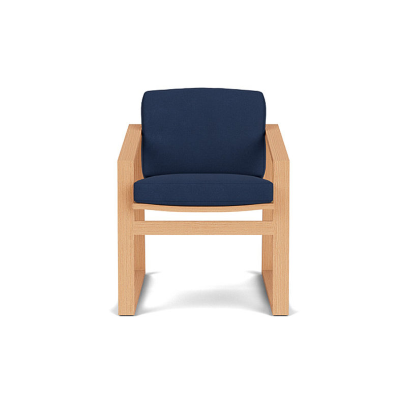 Pursuit Outdoor Dining Armchair, Sandberg Navy