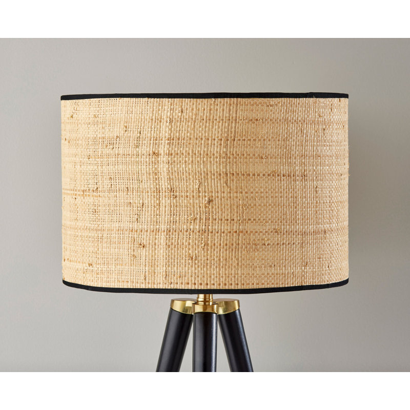 Lampe trépied Kisa, Noir, Noir