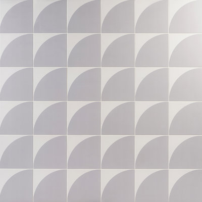 Stacy Garcia Victoria 8" x 8" Porcelain Encaustic Patterned Look Wall & Floor Tile