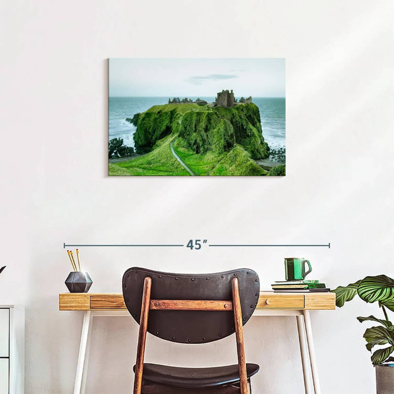 Lilie Dunnottar Castle, H 20 po x l 30 po