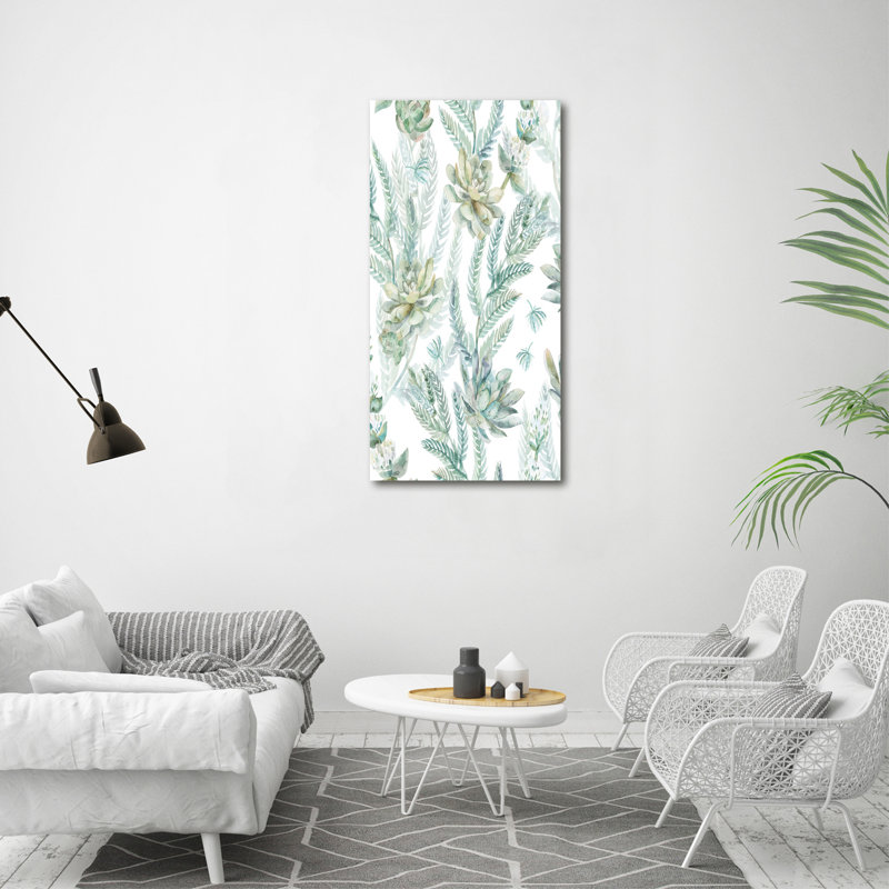 Floral - Wrapped Canvas Print