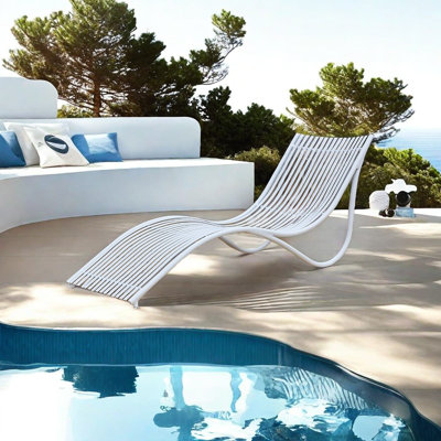 Chaise longue d'extérieur pour la Villa et la plage Chaise longue d'extérieur