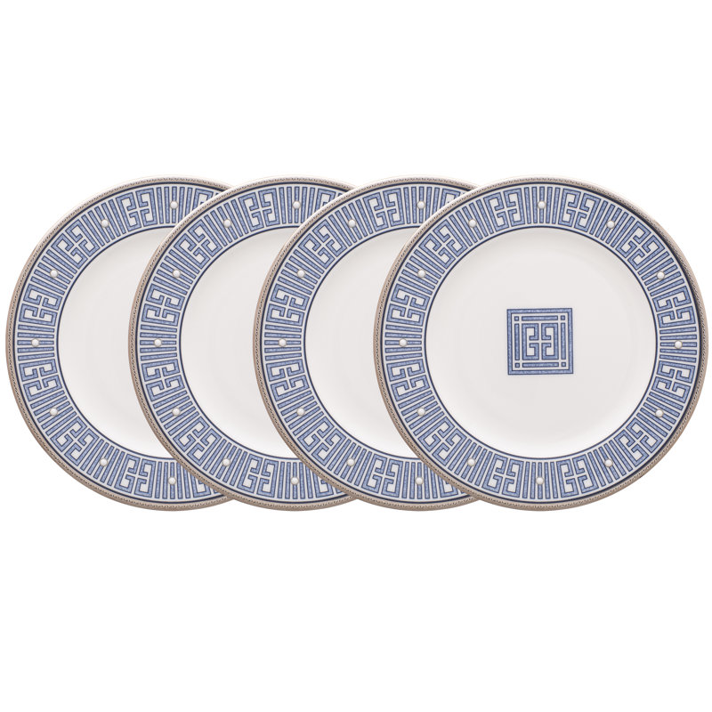 Assiettes à pain et à beurre Noritake Infinity, 6 1/2 po, Bleu