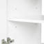 Meuble-lavabo 36 po avec comptoir d'évier, meuble-lavabo avec deux portes et deux tiroirs, bois massif, tablette ouverte, panneaux de fibres à densité moyenne, blanc