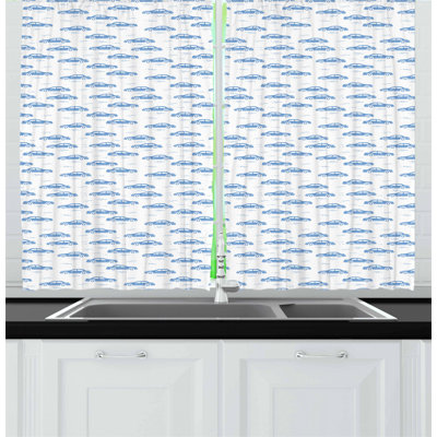 Tailored Kitchen Curtain