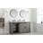 Cayden 60 " W Freestanding Standard Free Standing 2 Double Vanity Bathroom Vanity With Top-1872136489