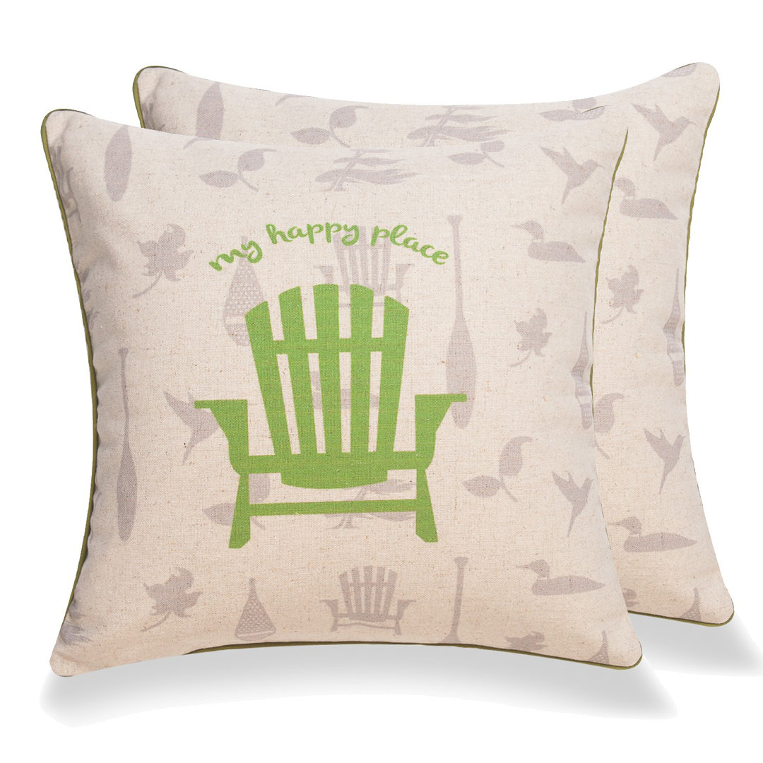 Square Cushion Cover (Set of 2) Peterborough Home 