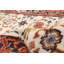 Tapis crème Amythest Heritage 2 pi 6 po x 7 pi 9 po