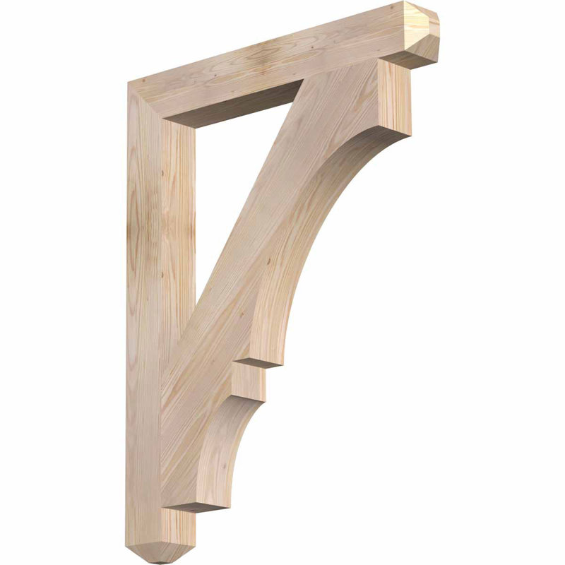 Support pour artisan Balboa, L 3 1/2 po x P 28 po x H 36 po, Smooth Western Red Cedar