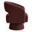 Upholstered Swivel Accent Barrel Chair-2103261185