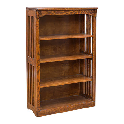 Rayborn 48" H x 30" W Standard Bookcase by Loon Peak