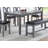 Donahue 6 - Person Four Leg Dining Set-528601975-446909172