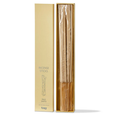 Palo Santo Incense Sticks Set Of 30 Multicolored Wood Everyday