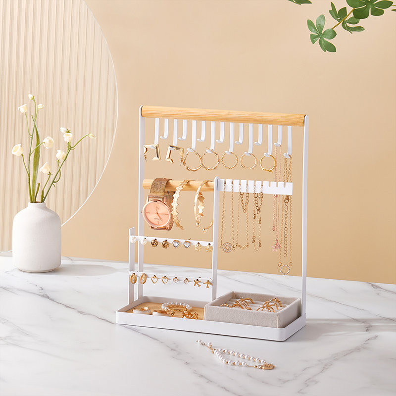 Velvet Jewelry Organizer Tray + Portable