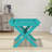 Kahn Rectangular HDPE Outdoor Folding Side Table-9041836