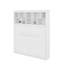 Grand lit escamotable avec tablettes et port USB
