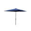 Parasol carré solaire à DEL avec manivelle-1342257277