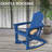 HDPE Rocking Chair Foldable Outdoor Adirondack Chair-151901400