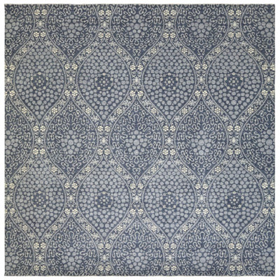 One-of-a-Kind Rectangle 12' X 12'1" New Age Area Rug Blue