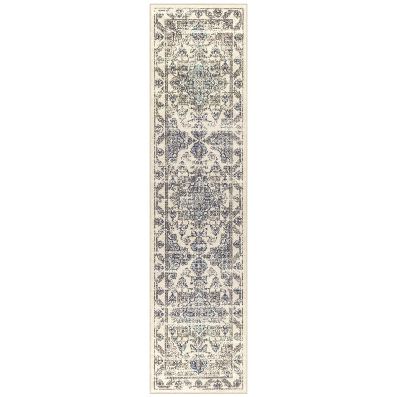 Oriental Indoor Rug, Runner 2'6" x 10'