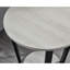 Table de bout ronde avec tablette Elysian