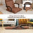 Isabelle & Max Caceres Reclining Floor Game Chair in Grey-738719415