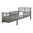 Platform Bed With Guardrails On Both Sides And Two Storage Drawers-370115570-370115581