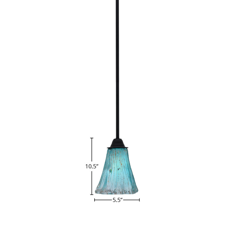 Paramount Stem Hung Pendant, Blue