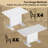 Extendable Rectangle Dining Table for Kitchen,Dining Room-1919368420