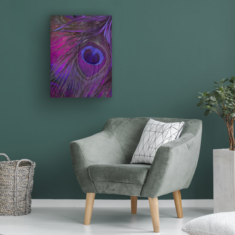 Art sur toile «bolus», Sasha, paon et bonbon iv, H 19 po x l 14 po