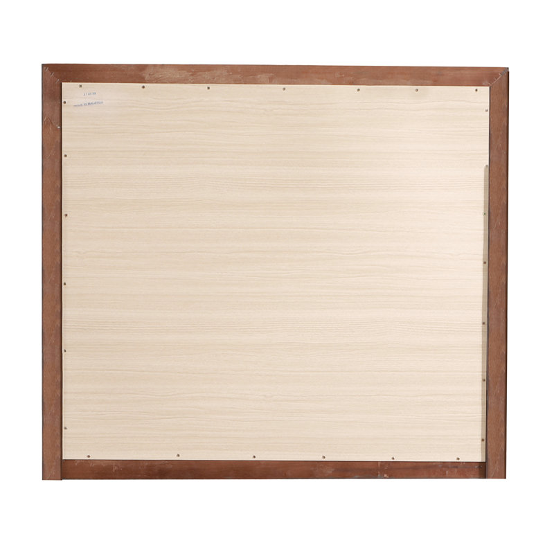 Miroir cappuccino pour commode d'attraction