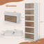 6 Pair Stackable Shoe Storage Box