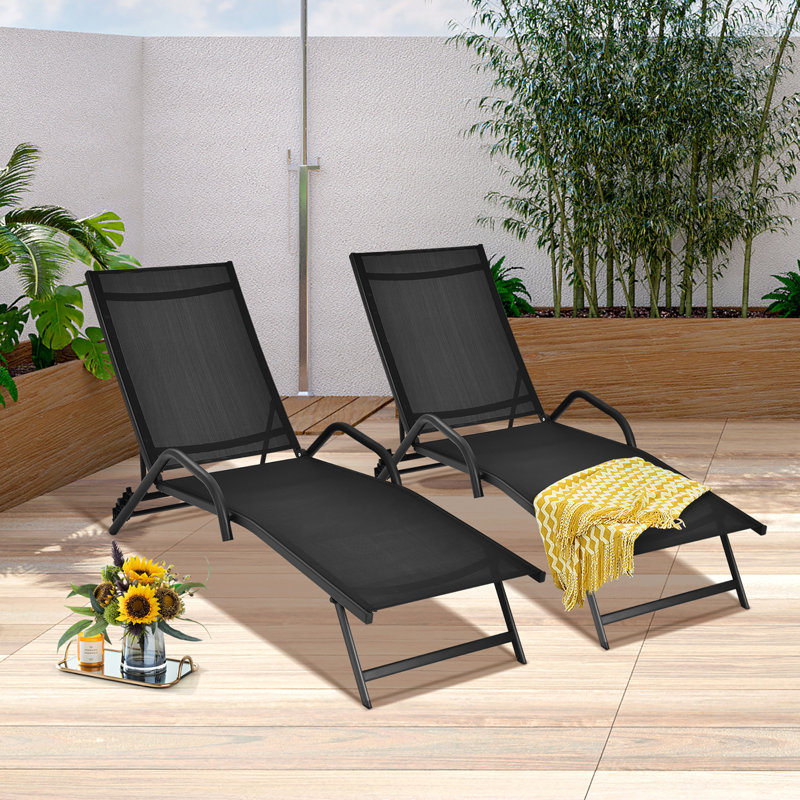 Chaise longue inclinable 60 po Cleto