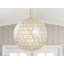 Luminaire suspendu sphère fabriqué à la main 1 lumière Abbington-389706283-389706280